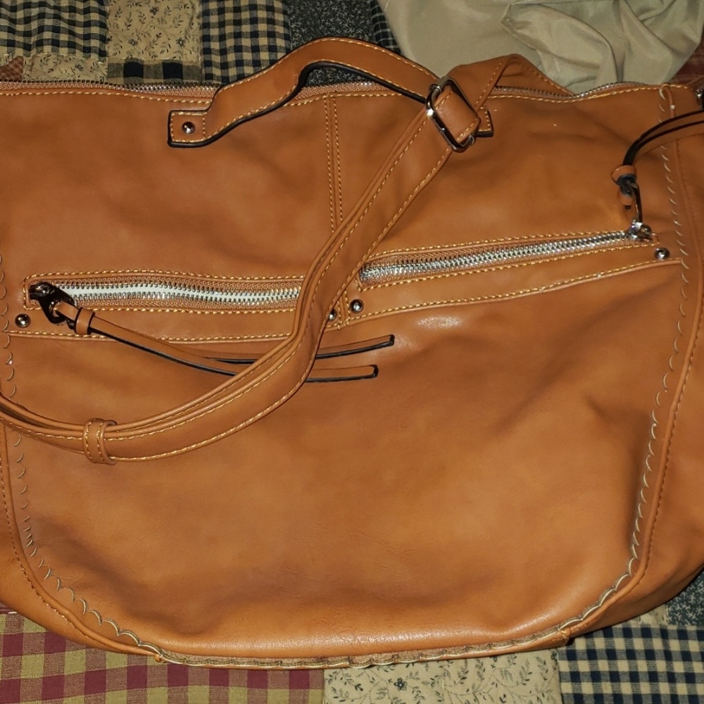 Brown satchel